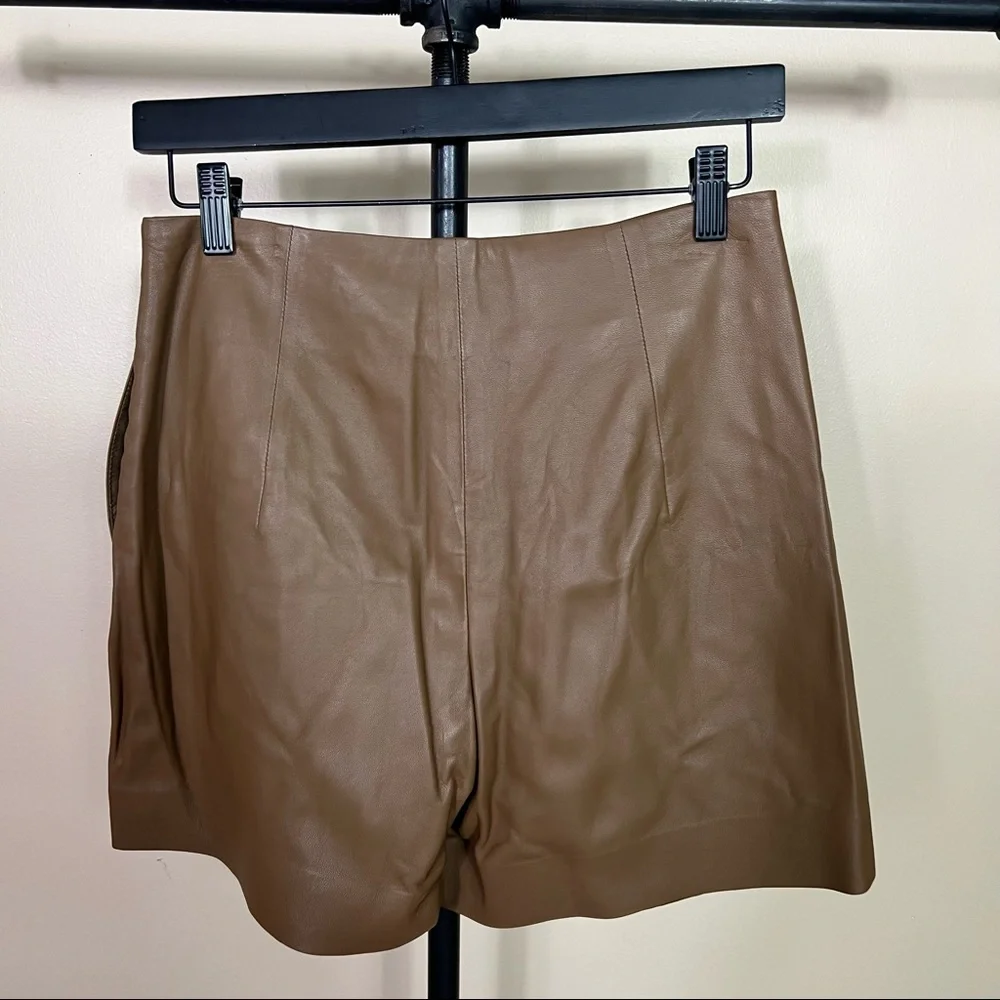 Vince Leather Shorts - Picture 3 of 8